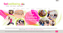 Desktop Screenshot of feelhotyoga.co.uk